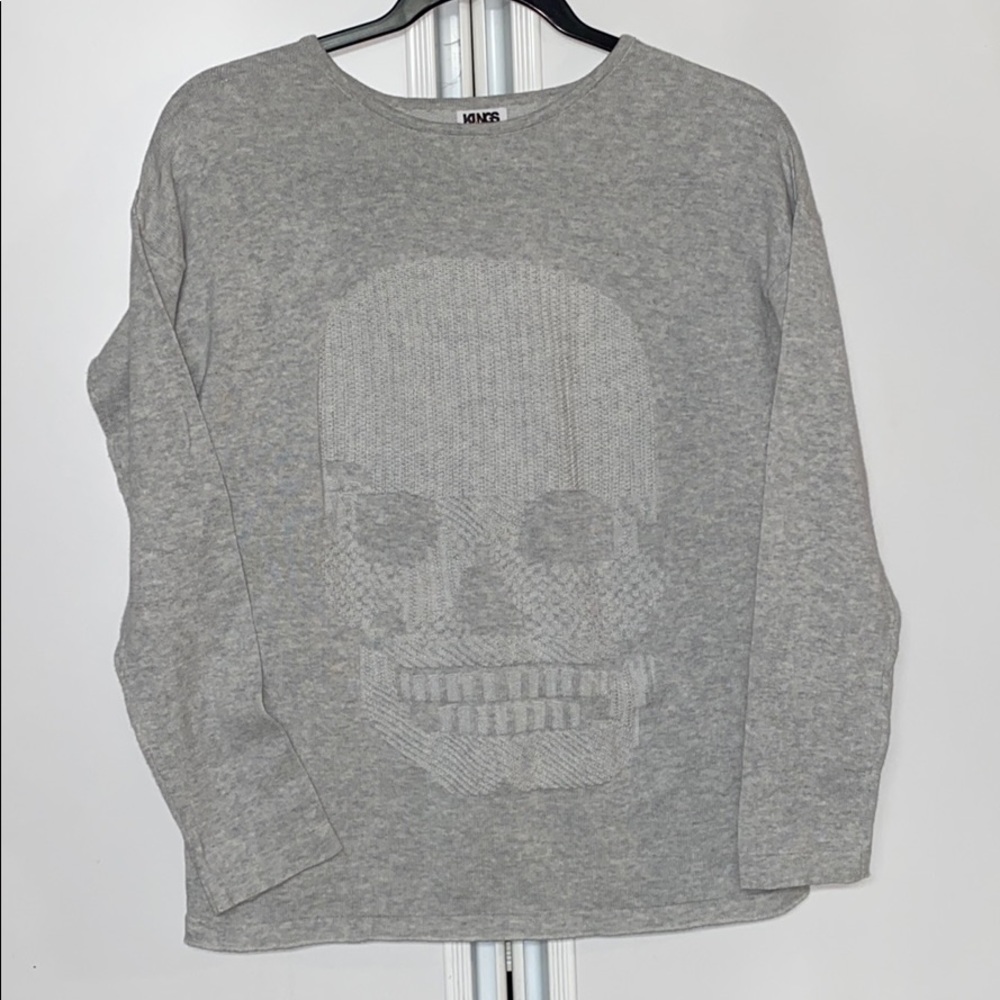 Kings Of Cole Skull Sweater